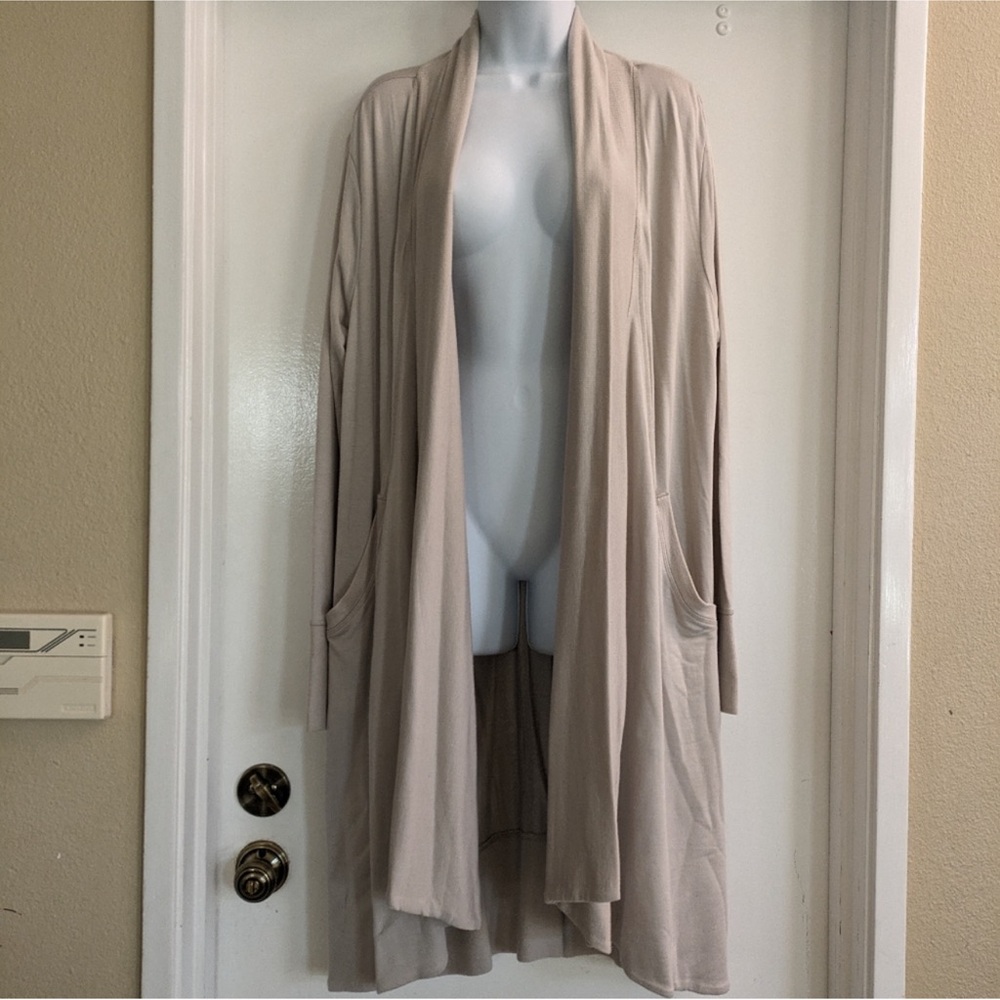 Athleta Cream Knit Cardigan Sweater - Picture 4 of 4
